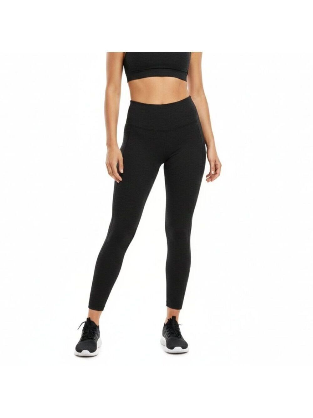 *Adidas High-Waisted Black Leggings – Size XS